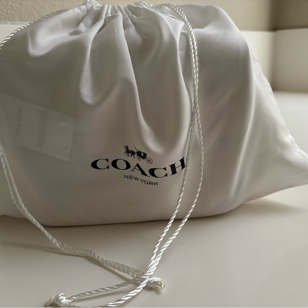 Coach Cassie Crossbody Bag Chalk Pebbled Leather Brass hardware - Picture 4 of 11